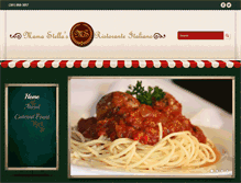 Tablet Screenshot of mamastellasrestaurant.com